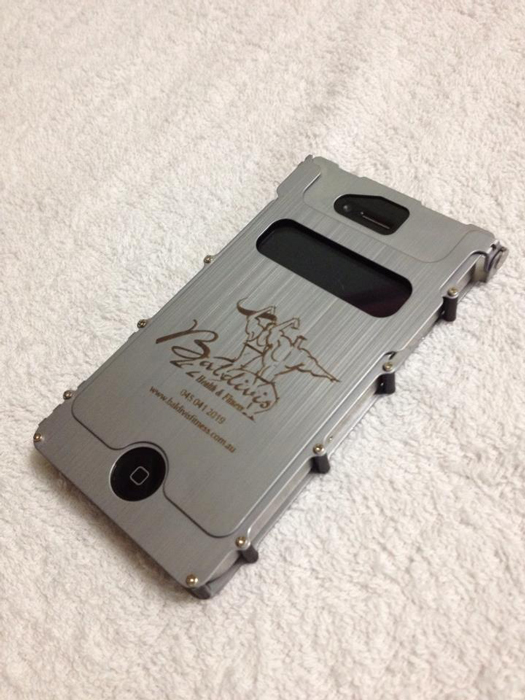 cellphone case Anodized-Aluminum laser engraver