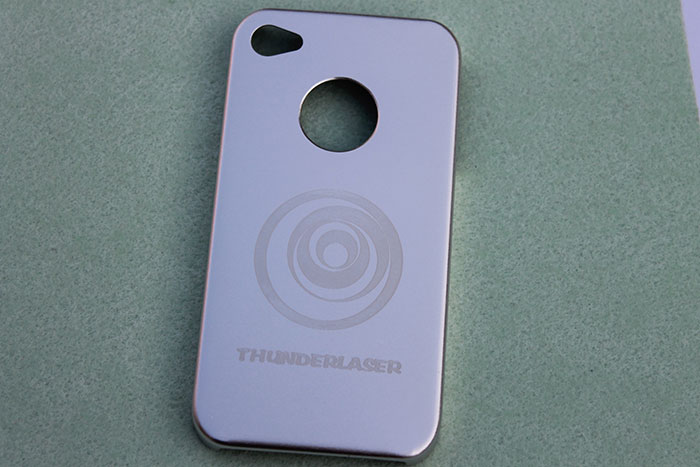 silver Mobile-Phone laser engraver