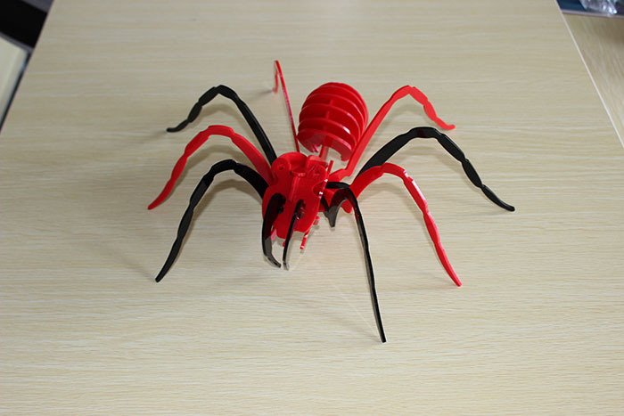 spider Model laser cutter