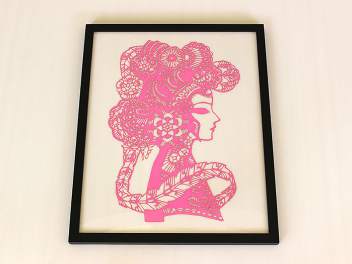 pink people Paper laser cutter