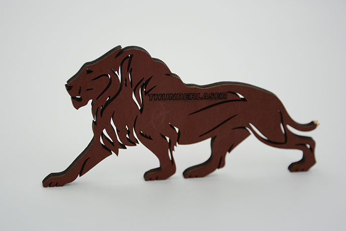 wood lion laser cutter
